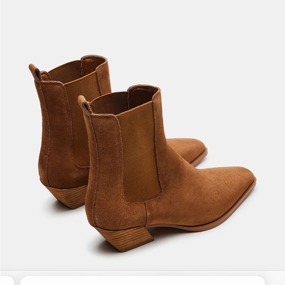 Steve Madden Tan Ankle Booties